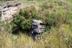 Nant-y Cnyw level loading bank, August 2013